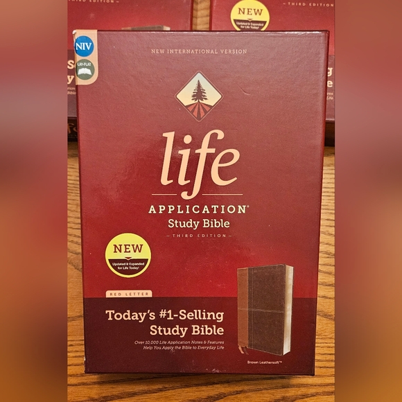 Other - NEW IN BOX Life Application NIV Study Bible Third Edition in Brown Leathersoft
